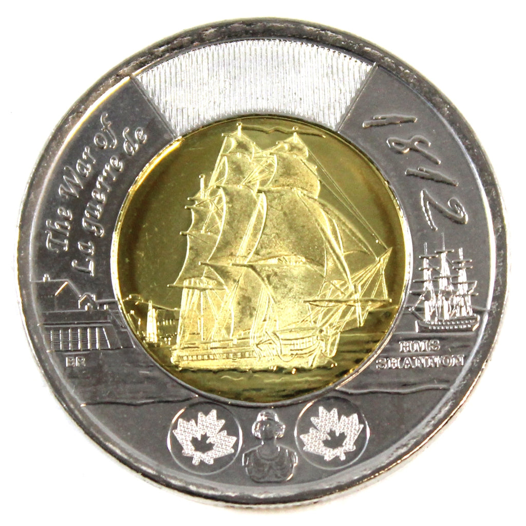 2012 Shannon (War of 1812) Canada Two Dollar Brilliant Uncirculated (MS-63)