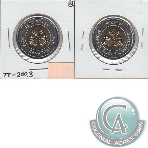 Test Token TT-200.3 Canada Two Dollar Brilliant Uncirculated (MS-63)