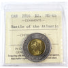 2016 Battle of the Atlantic Canada Two Dollar ICCS Certified MS-65