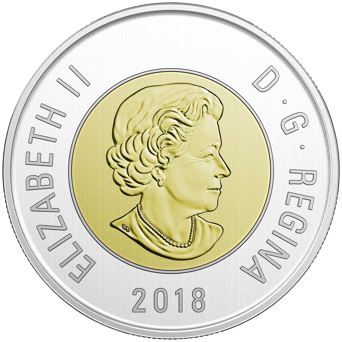 2018 Old Generation Canada Two Dollar Specimen