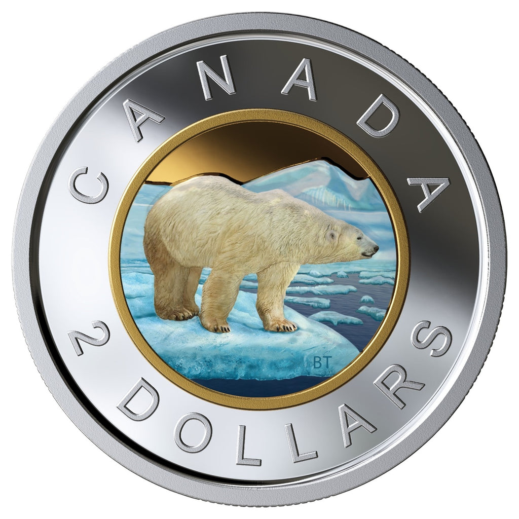 2019 Canada Two Dollar Coloured Silver Proof (No Tax)