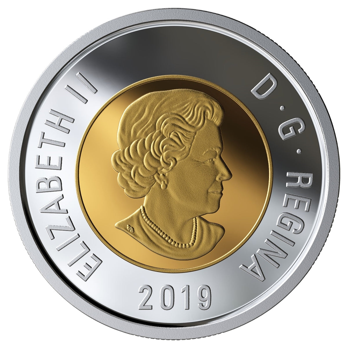 2019 Canada Two Dollar Coloured Silver Proof (No Tax)