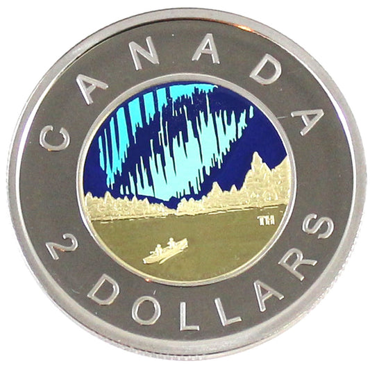 2017 Coloured Dance Canada Two Dollar Proof (Non-Silver)