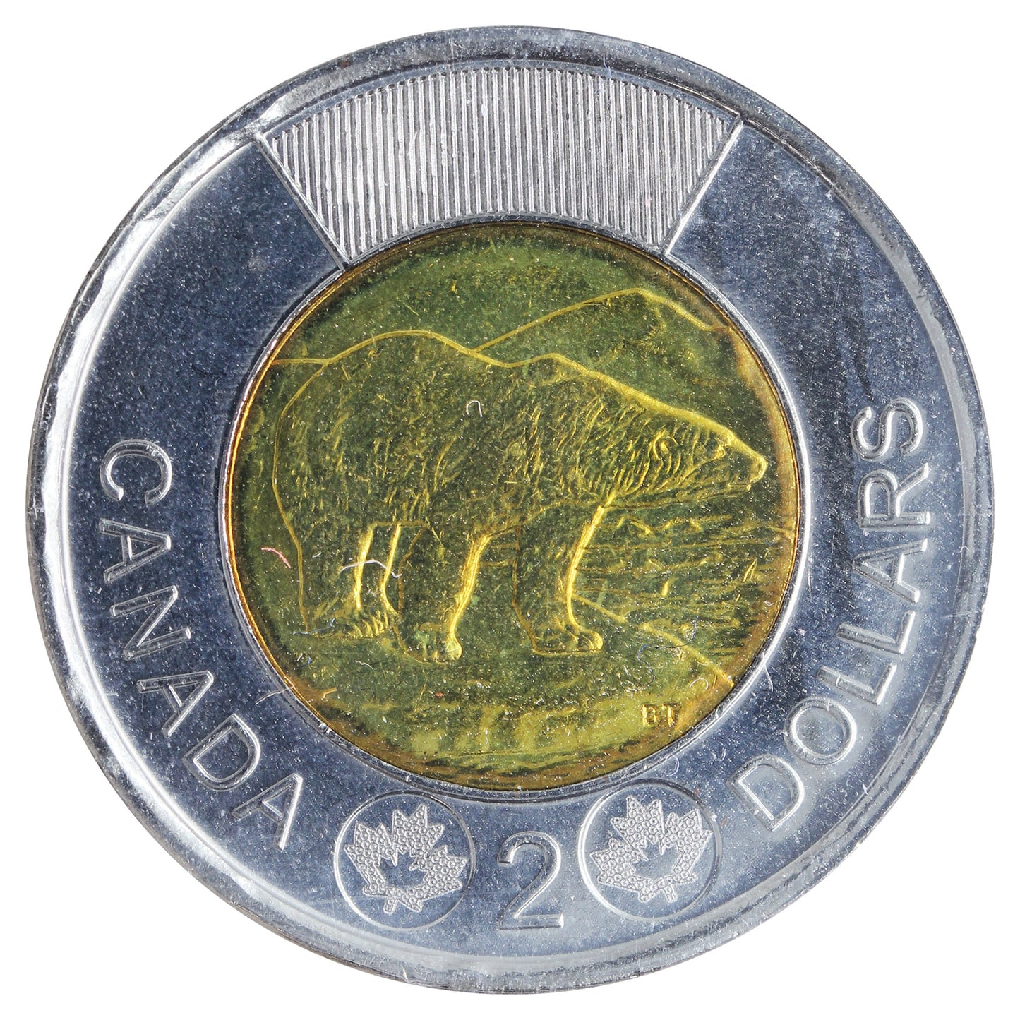 2013 Polar Bear Canada Two Dollars ICCS Certified MS-64