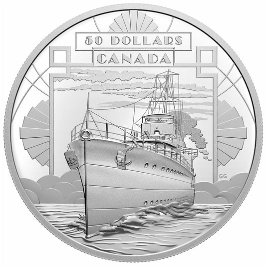 2021 Canada $50 The First 100 Years of Confederation: Coming of Age Silver (No Tax)