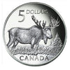 2004 Canada Majestic Moose $5 Coin and Stamp Set (No Tax)