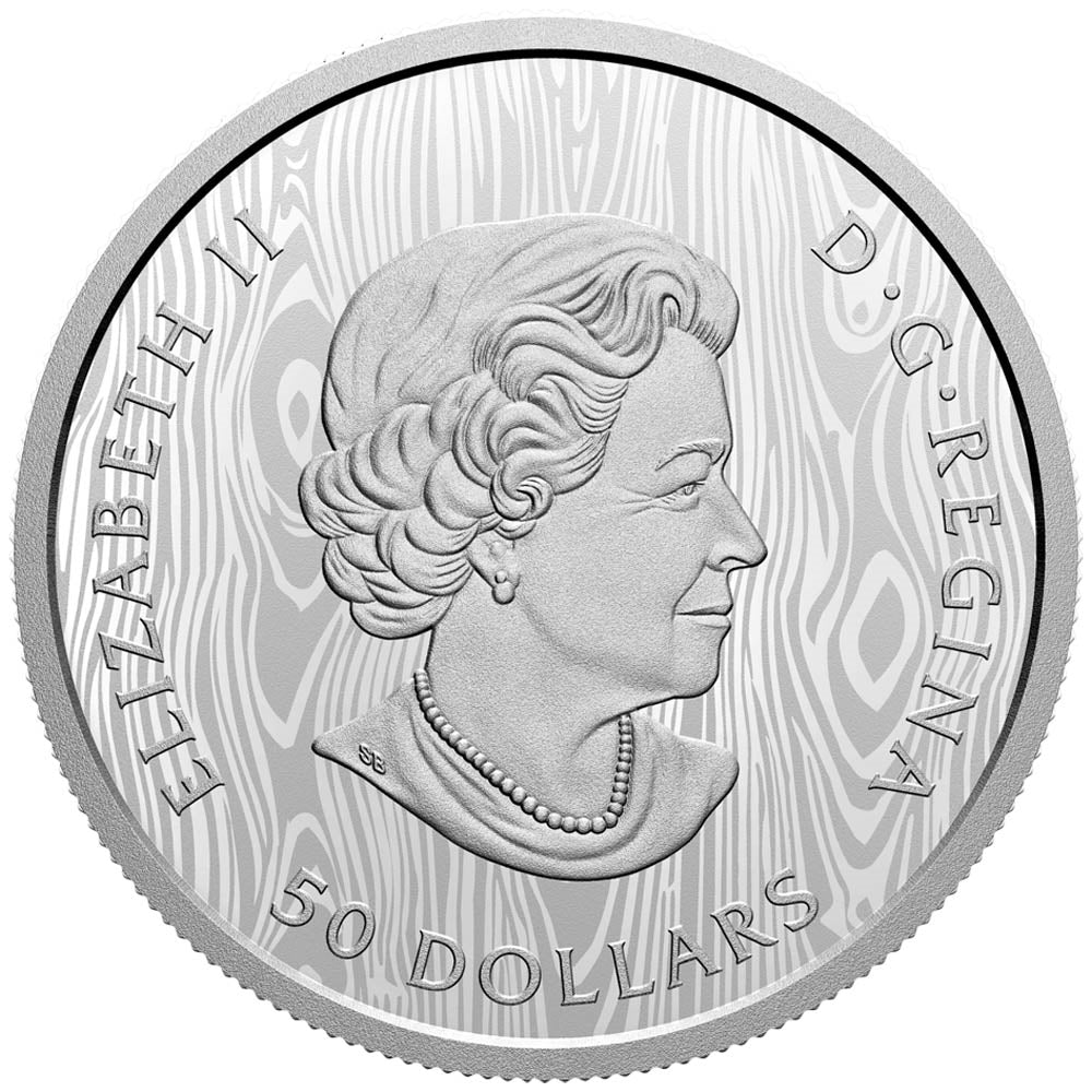 2021 Canada $50 Multilayered Cougar Fine Silver Coin (No Tax)