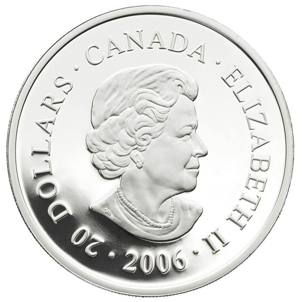 2006 Canada $20 Architectural Treasures - CN Tower (No Tax)