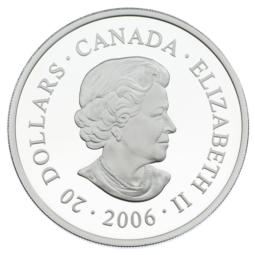 2006 Canada $20 National Parks - Jasper Fine Silver Coin (TAX Exempt)