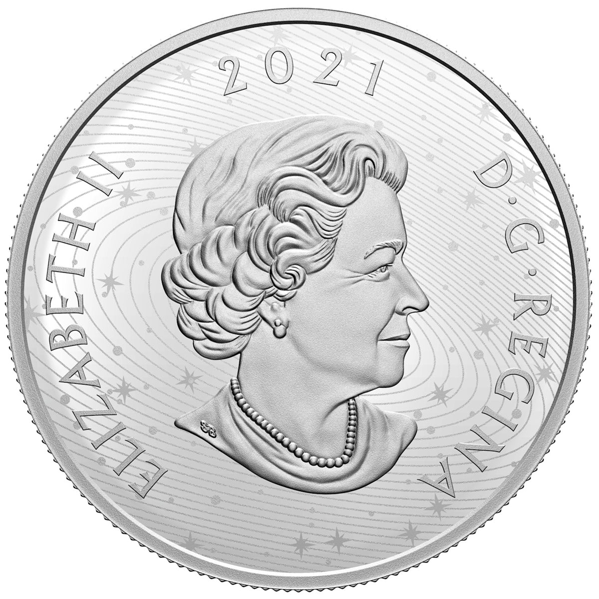 2021 Canada $50 The Solar System Fine Silver (No Tax)