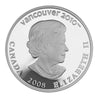 2008 Canada $25 Figure Skating Olympic Sterling Silver Hologram