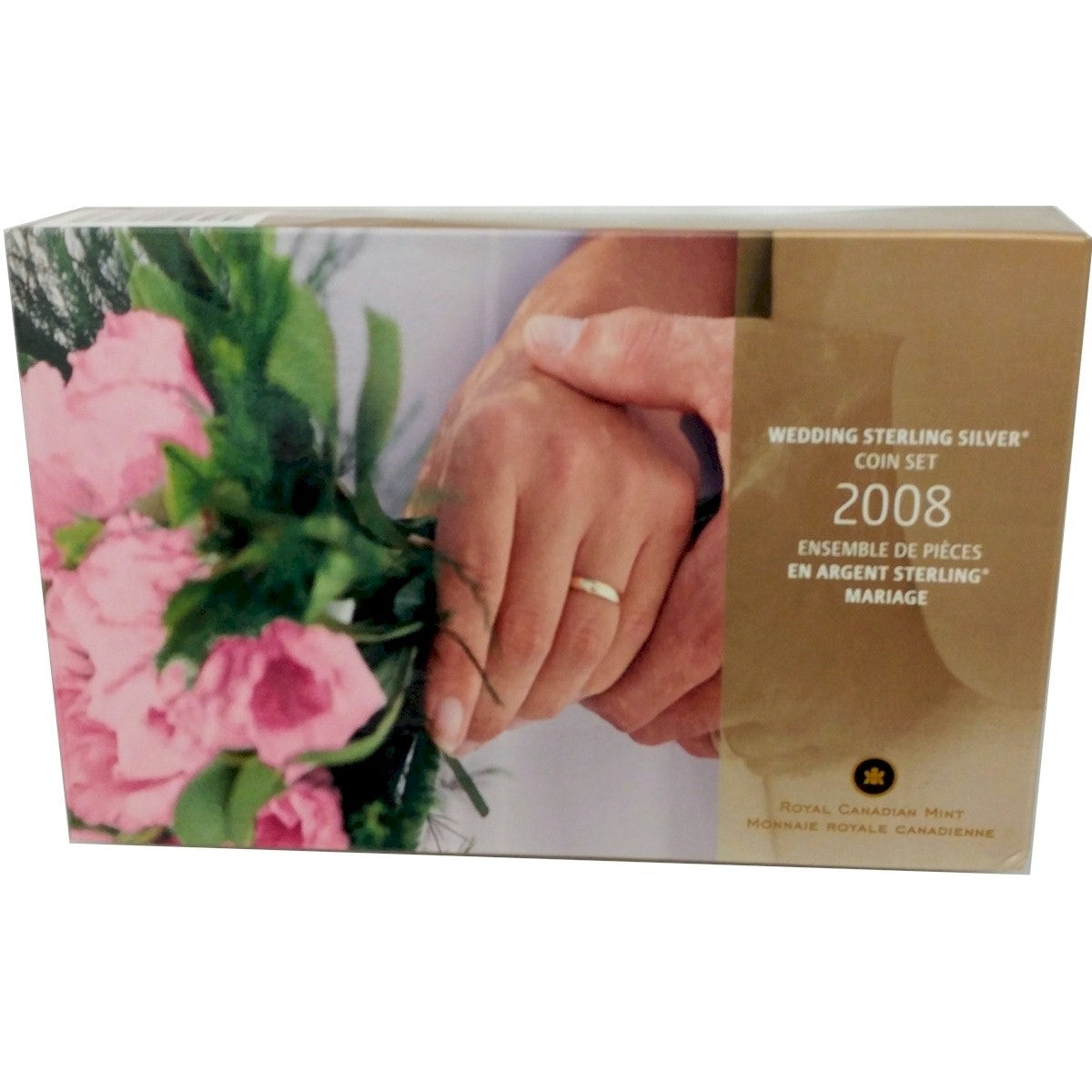 2008 Canada Premium Wedding Proof Set (outer cardboard sleeve is a bit bent)