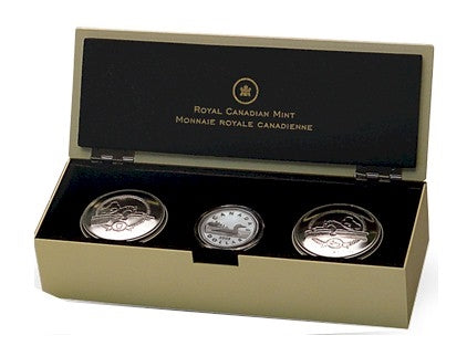 2008 Canada Baby Keepsake Tins and Sterling Silver Dollar