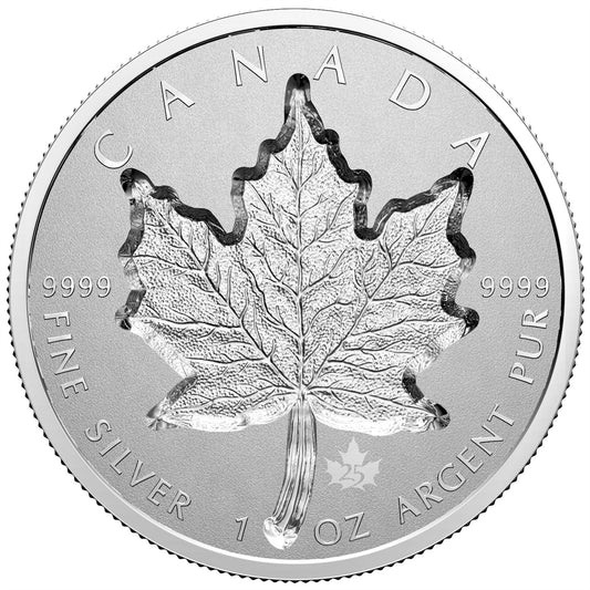 2021 Canada $20 Super Incuse 1oz. Silver Maple Leaf Fine Silver (No Tax)