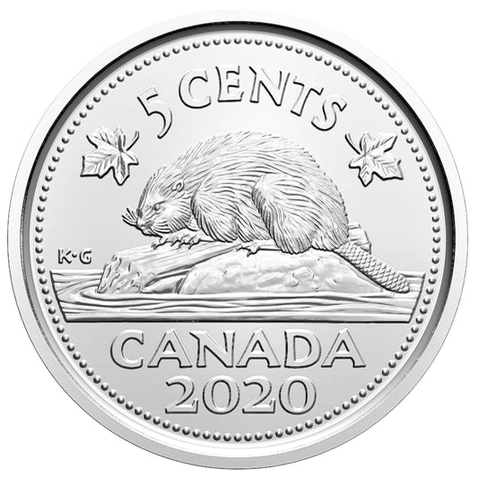 2020 Canada 5-cents Brilliant Uncirculated (MS-63)