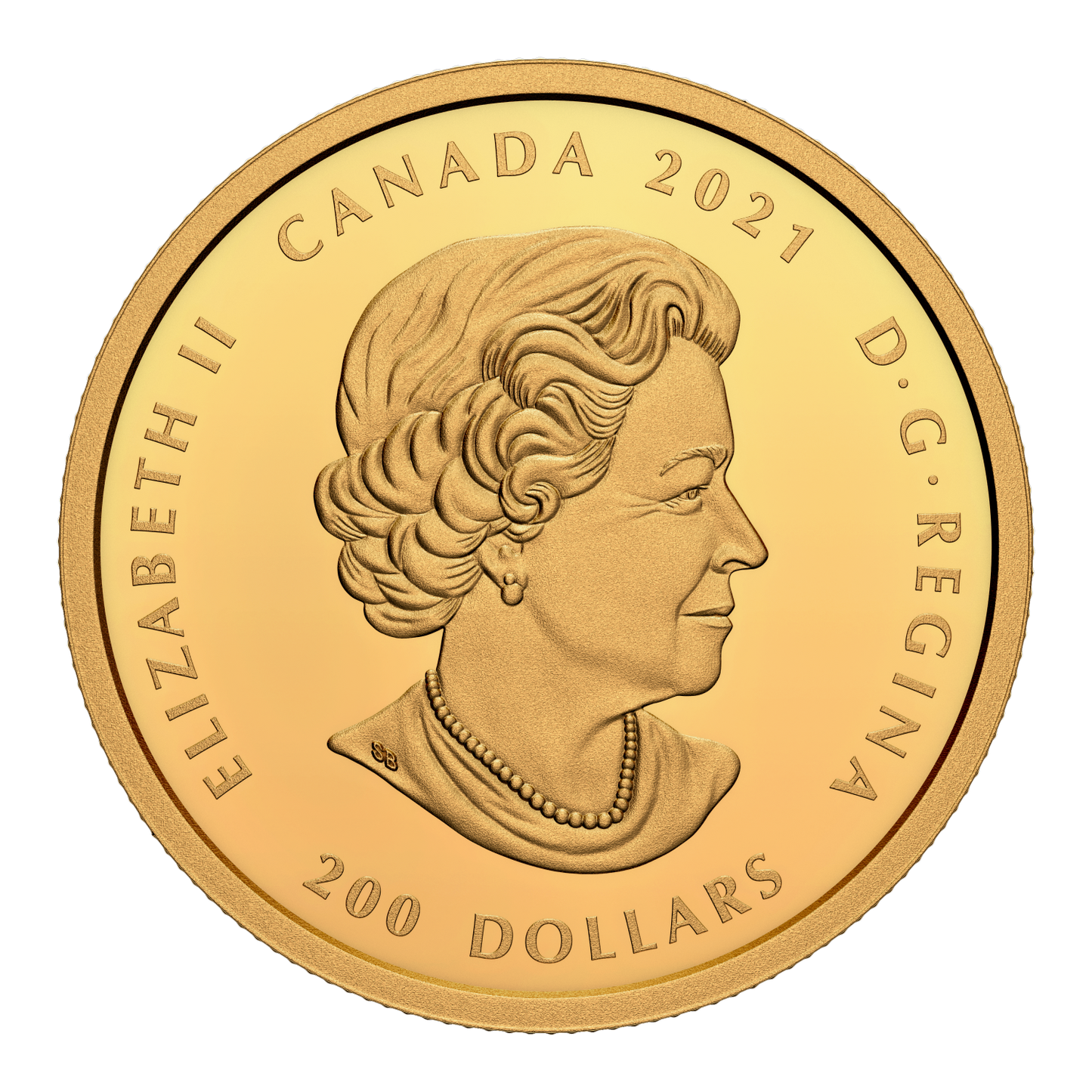 2021 Canada $200 Purely Brilliant: Forevermark Black Label Oval Pure Gold (No Tax)