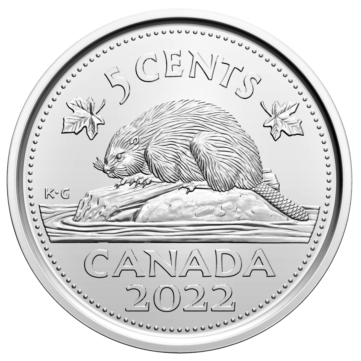 2022 Canada 5-cent Special Wrap Roll of 40pcs