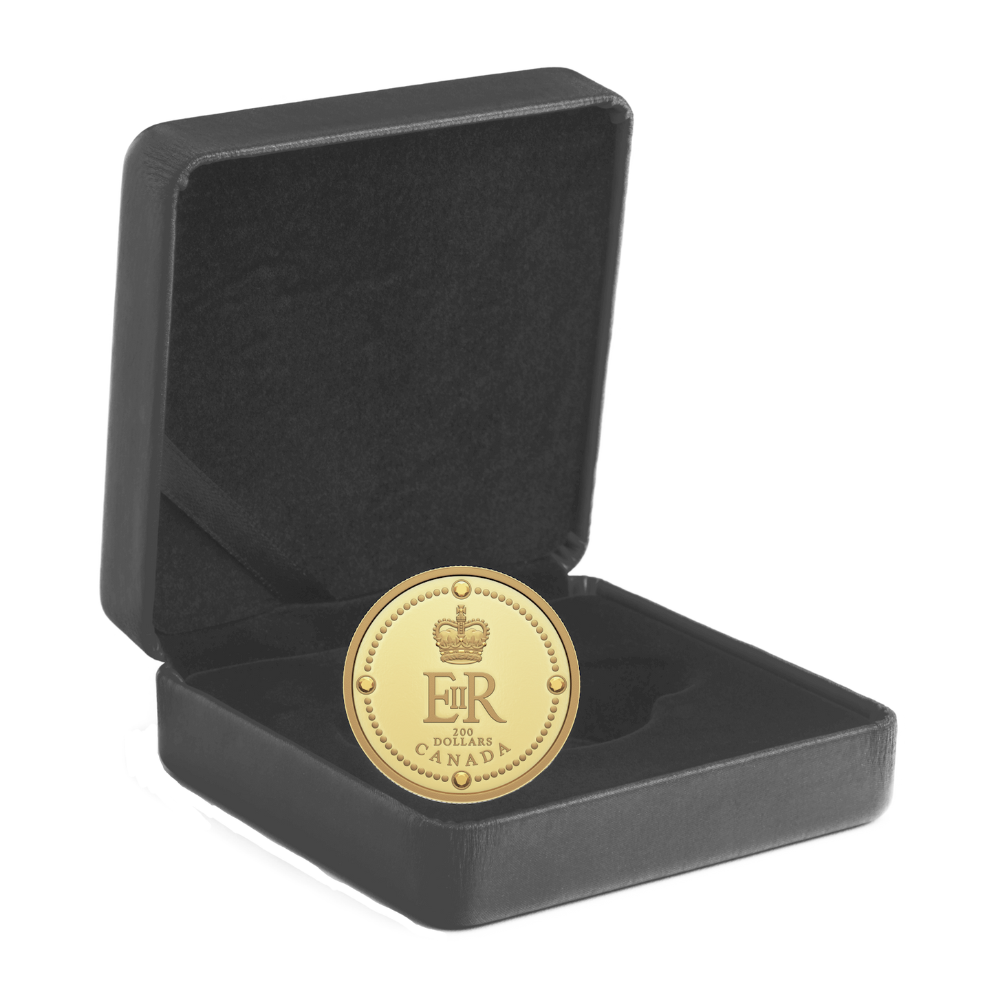 2022 Canada $200 Queen Elizabeth II's Royal Cypher Pure Gold (No Tax)