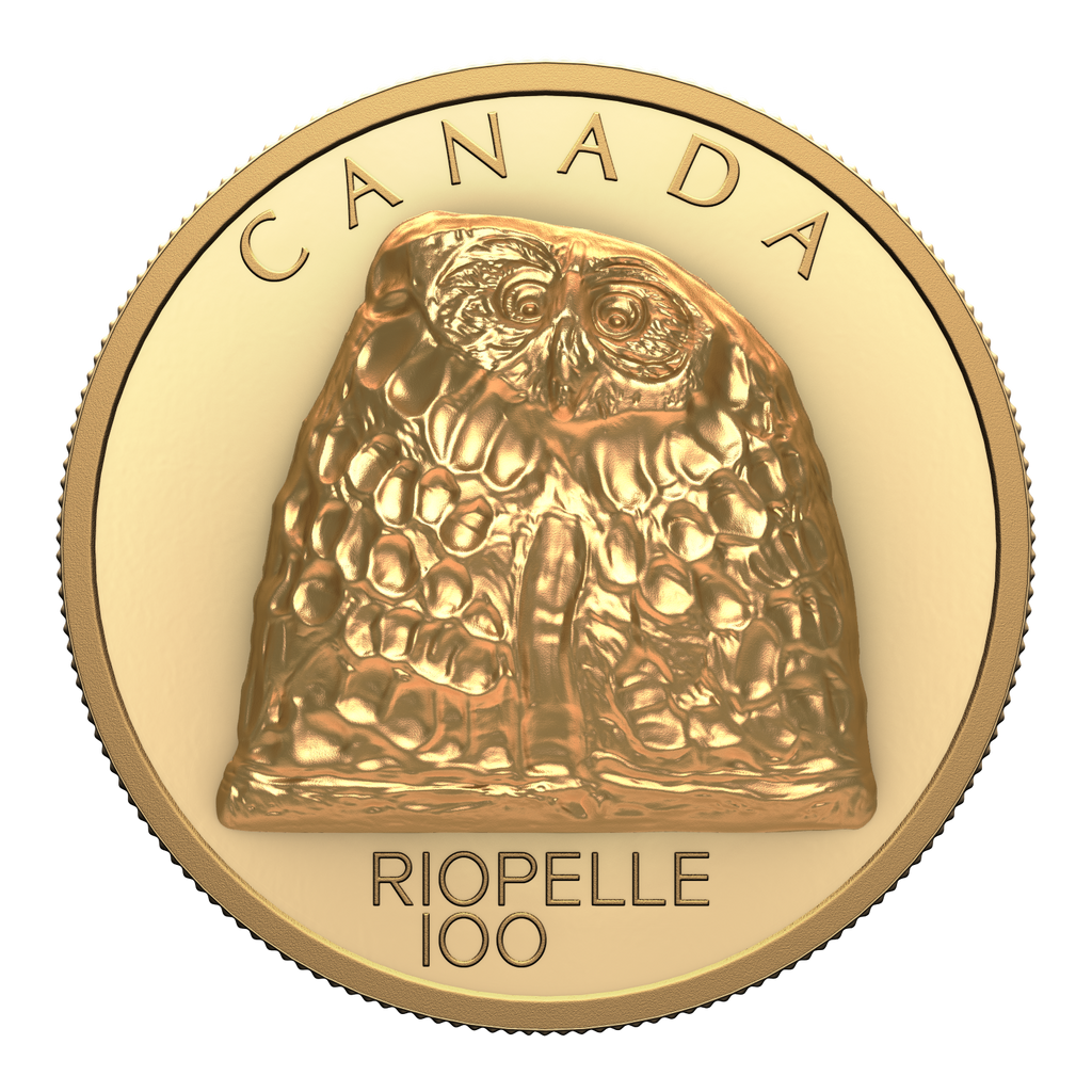 2023 Canada $200 Petit Hibou, By Jean Paul Riopelle Pure Gold (No Tax)