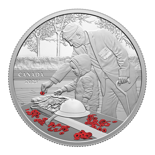 2023 Canada $20 Remembrance Day Fine Silver (No Tax)