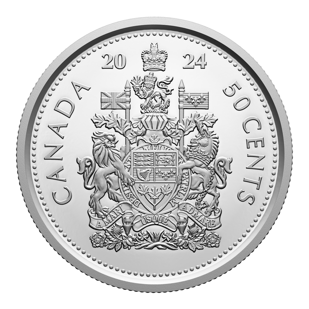 2024 Canada 50-cents Proof (non-silver)