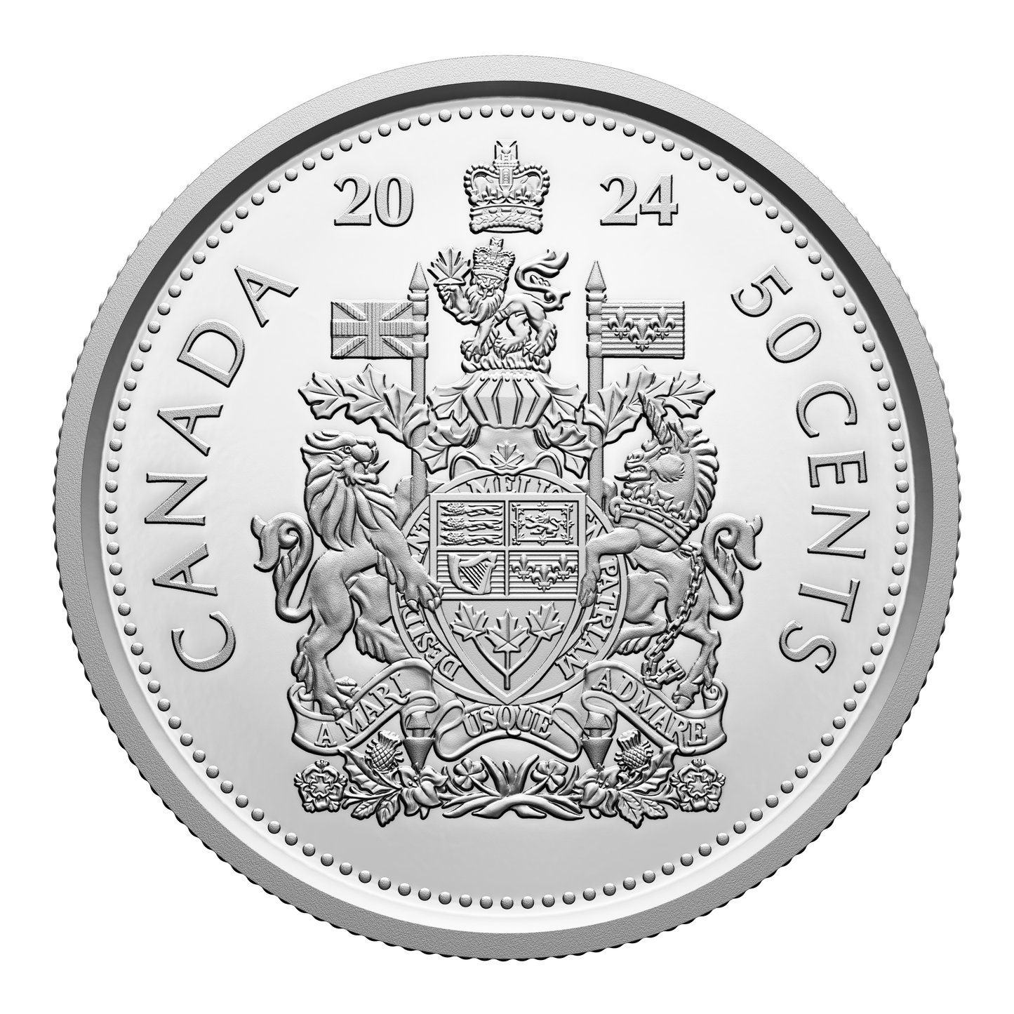 2024 Canada 50-cents Proof (non-silver)