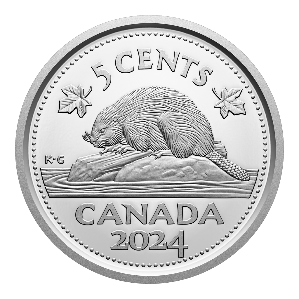 2024 Canada 5-cents Proof (non-silver)