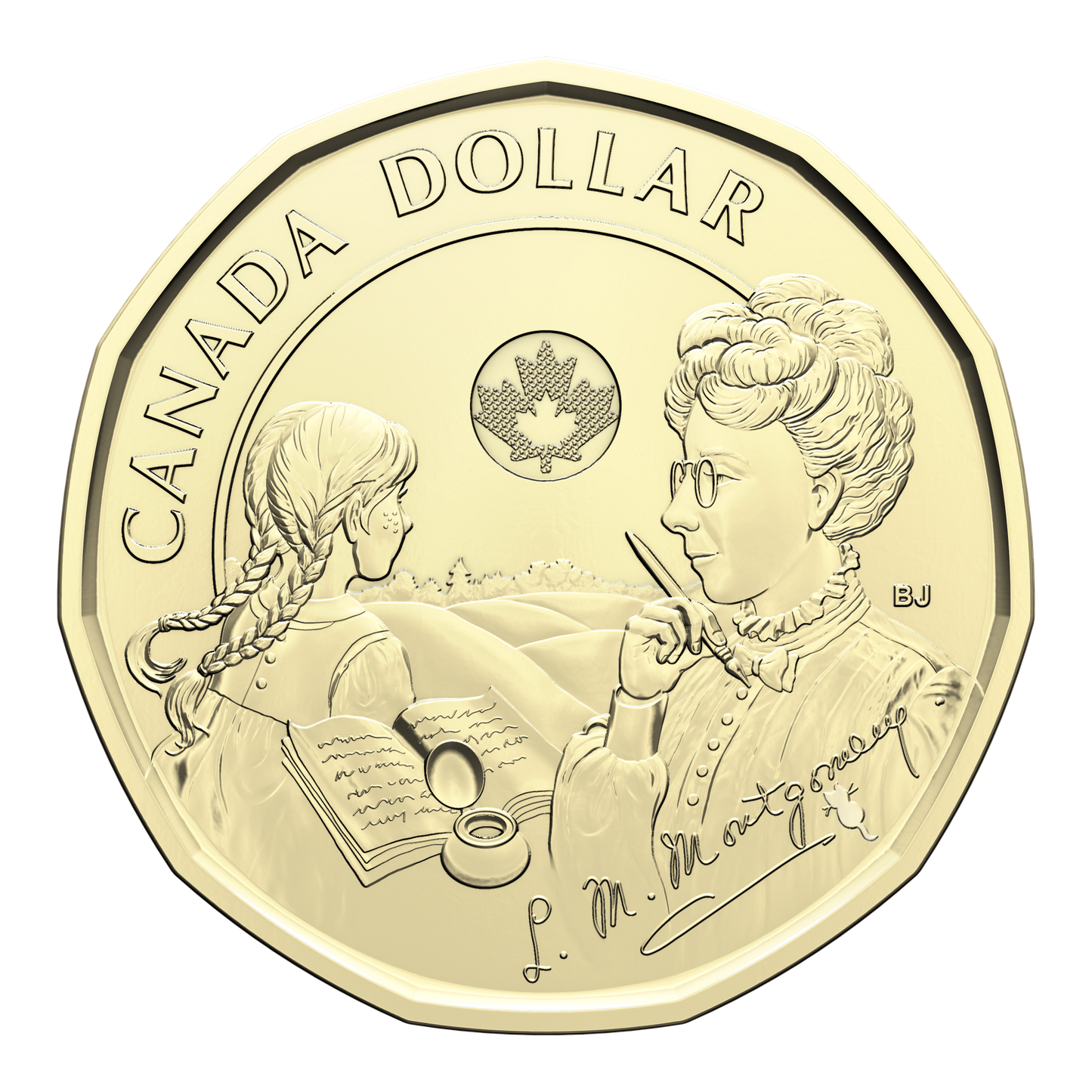 2024 Canada $1 Uncoloured 150th Anniversary of the Birth of L.M. Montgomery Special Wrapped Roll