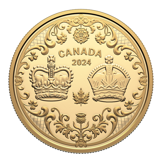 2024 Canada $200 The Crowns Pure Gold (No Tax)