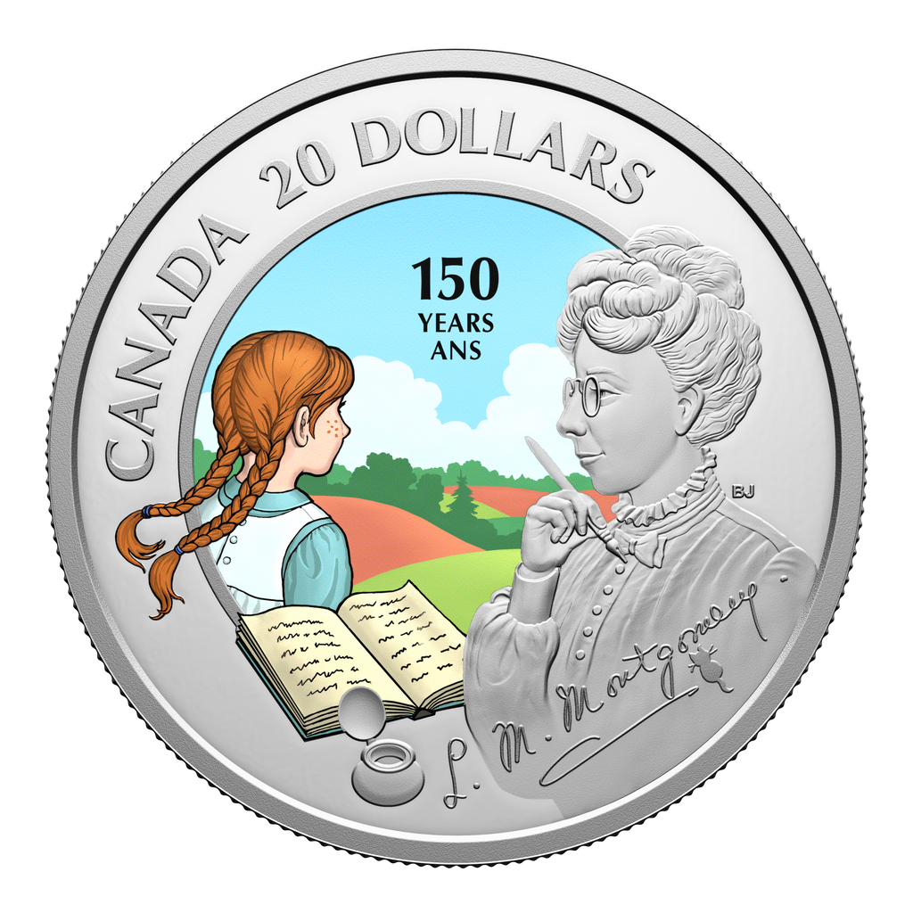 2024 Canada $20 150th Anniversary of the Birth of L.M. Montgomery Fine Silver (No Tax)