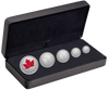 (Pre-Order) 2025 60th Anniversary of the Canadian Flag Fine Silver Fractional Set (No Tax)