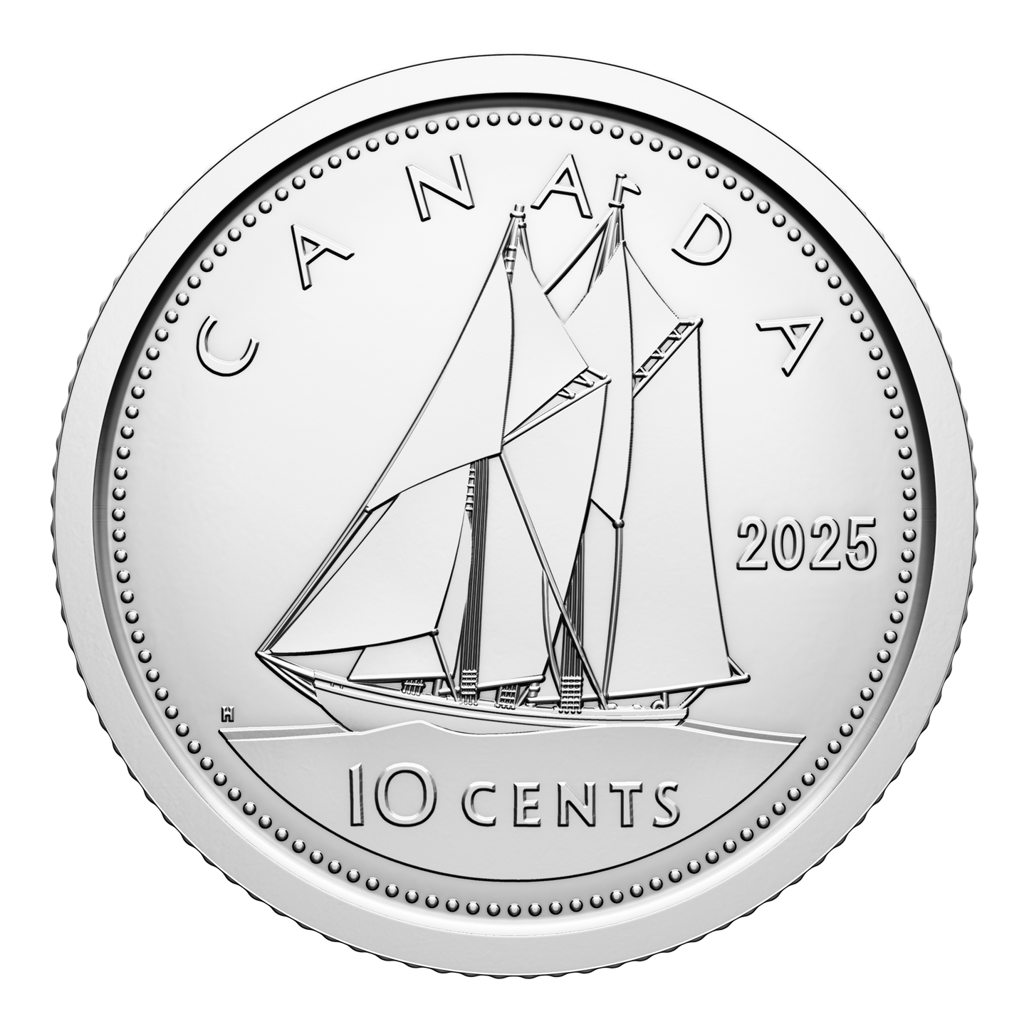 2025 Canada 10-cents Brilliant Uncirculated (MS-63)