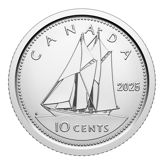 2025 Canada 10-cents Brilliant Uncirculated (MS-63)