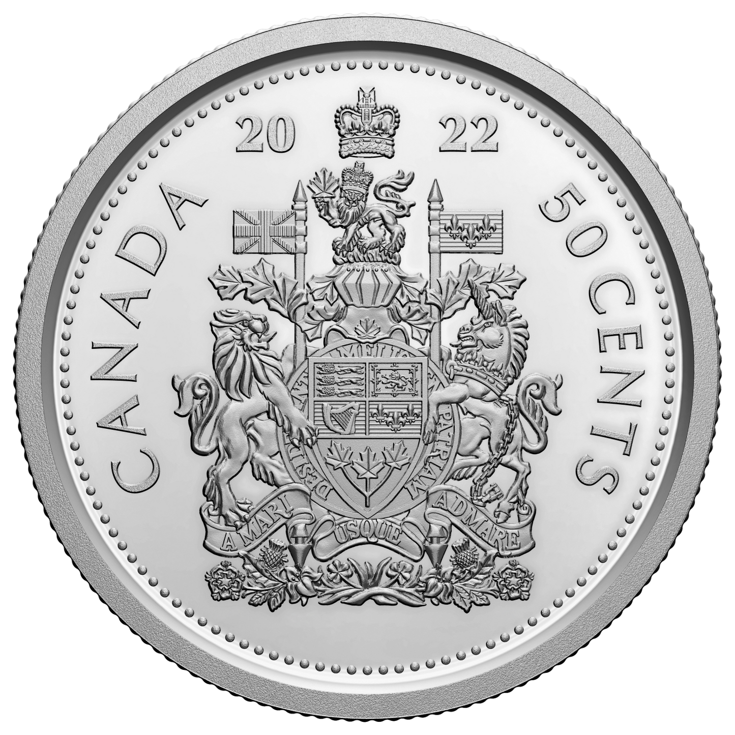 2022 Canada 50-cents Proof (non-silver)