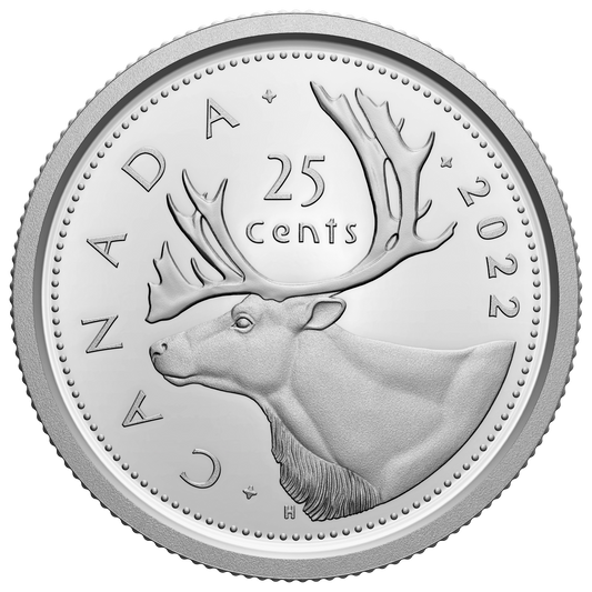 2022 Canada 25-cents Proof (non-silver)