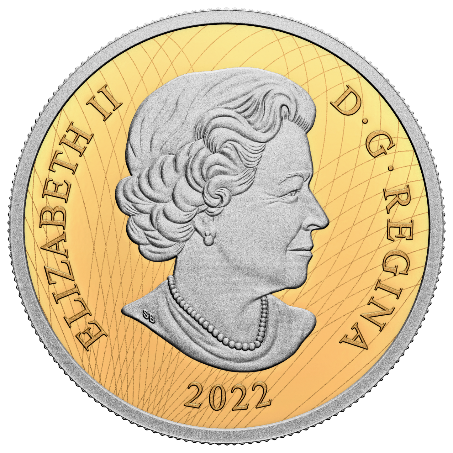 2022 Canada $250 Her Majesty Queen Elizabeth II's Diamond Diadem Pure Gold Coin