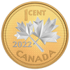 RDC 2022 Canada 1-cent 10th Anniversary of the Farewell to the Penny 5oz. Silver (No Tax) scratched capsule