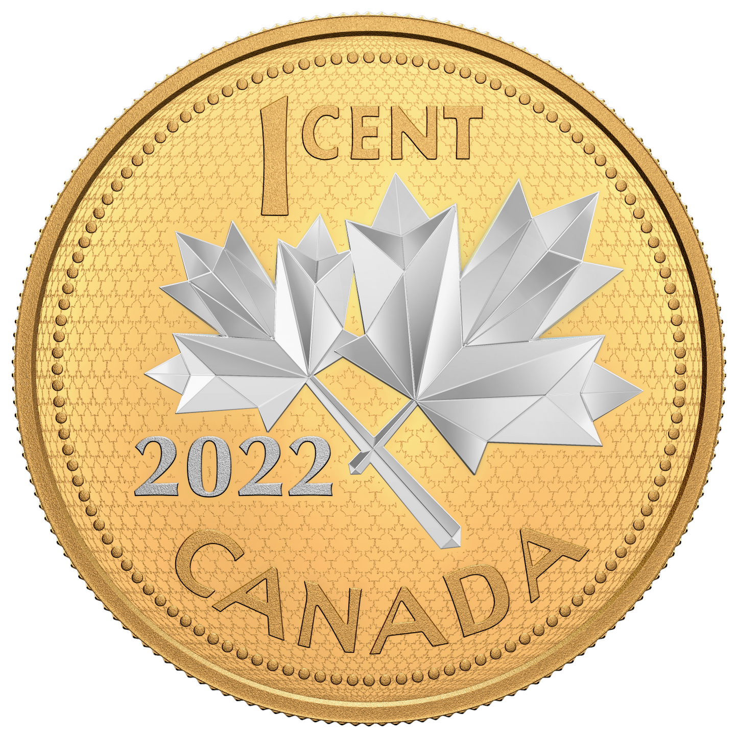 RDC 2022 Canada 1-cent 10th Anniversary of the Farewell to the Penny 5oz. Silver (No Tax) scratched capsule