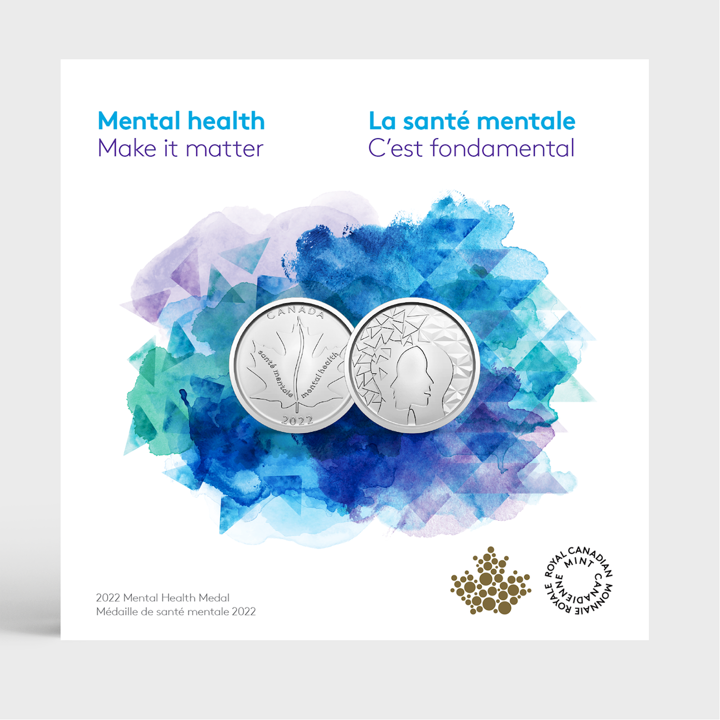 2022 Canada Mental Health Medal and Magnet