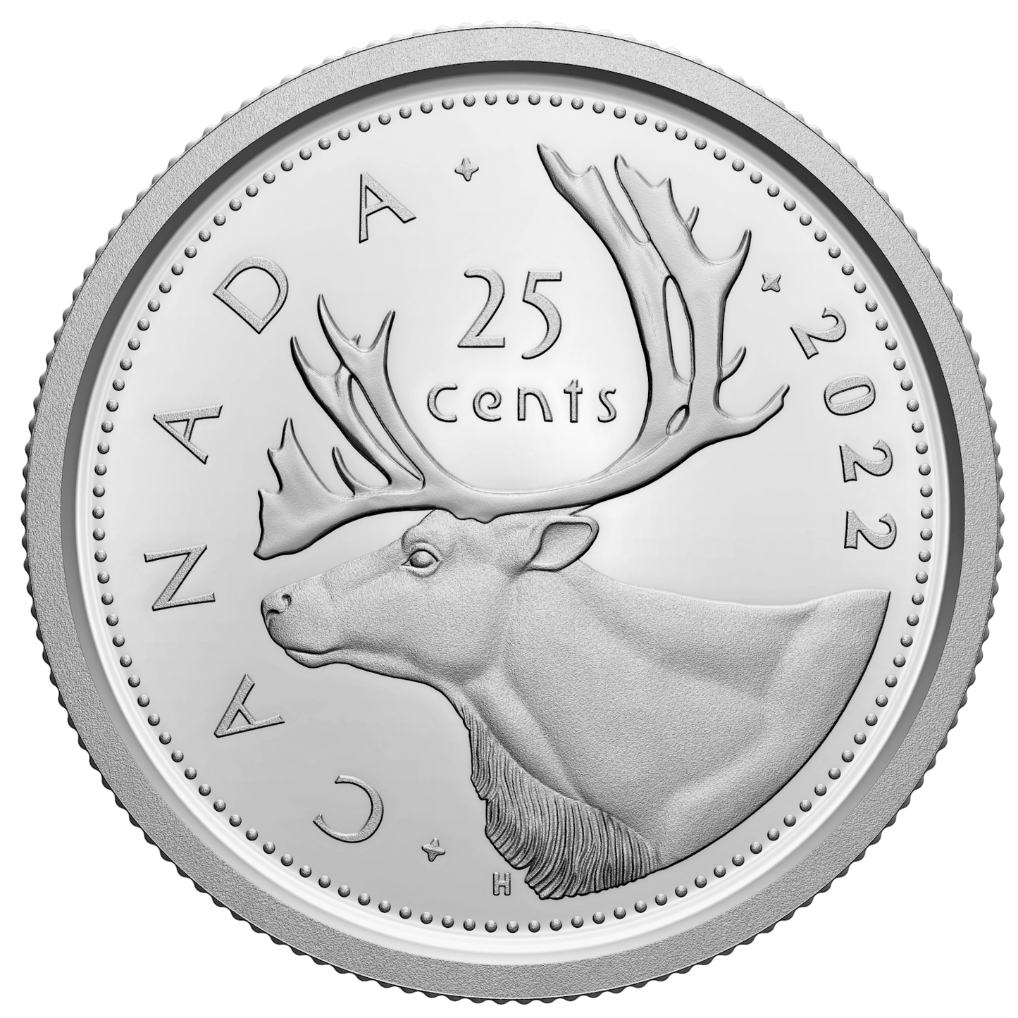 2022 Canada 25-cents Silver Proof (No Tax)