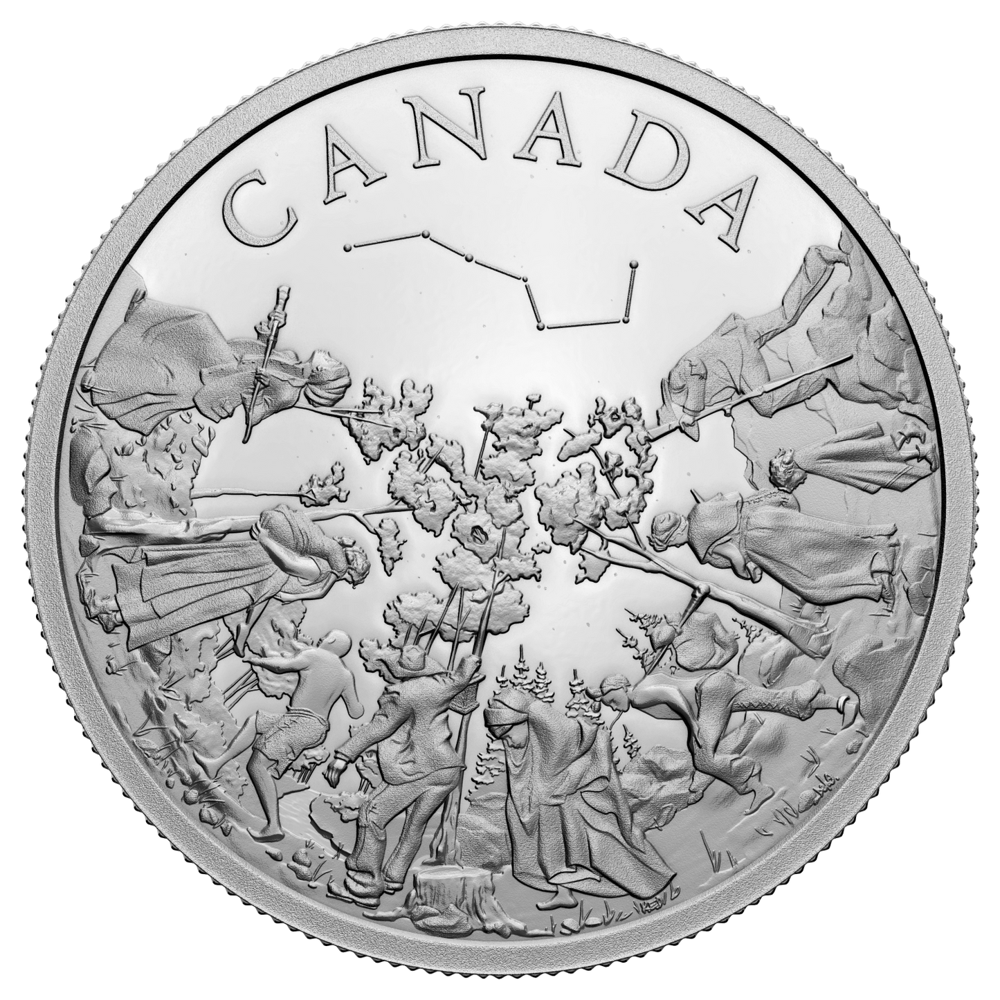 2022 Canada $20 Commemorating Black History: The Underground Railroad Silver (No Tax)