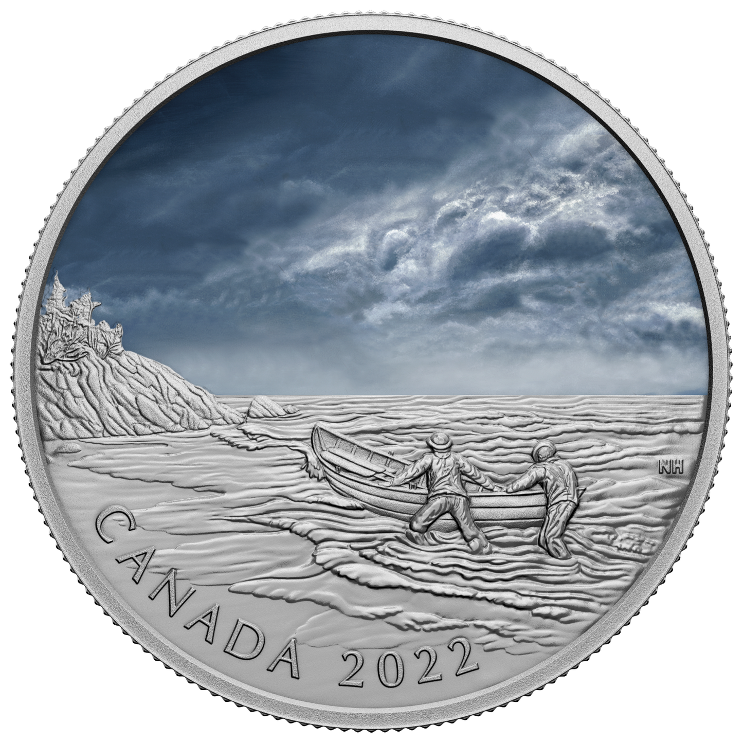 2022 $50 Canadian Ghost Ship Fine Silver Coin (No Tax)