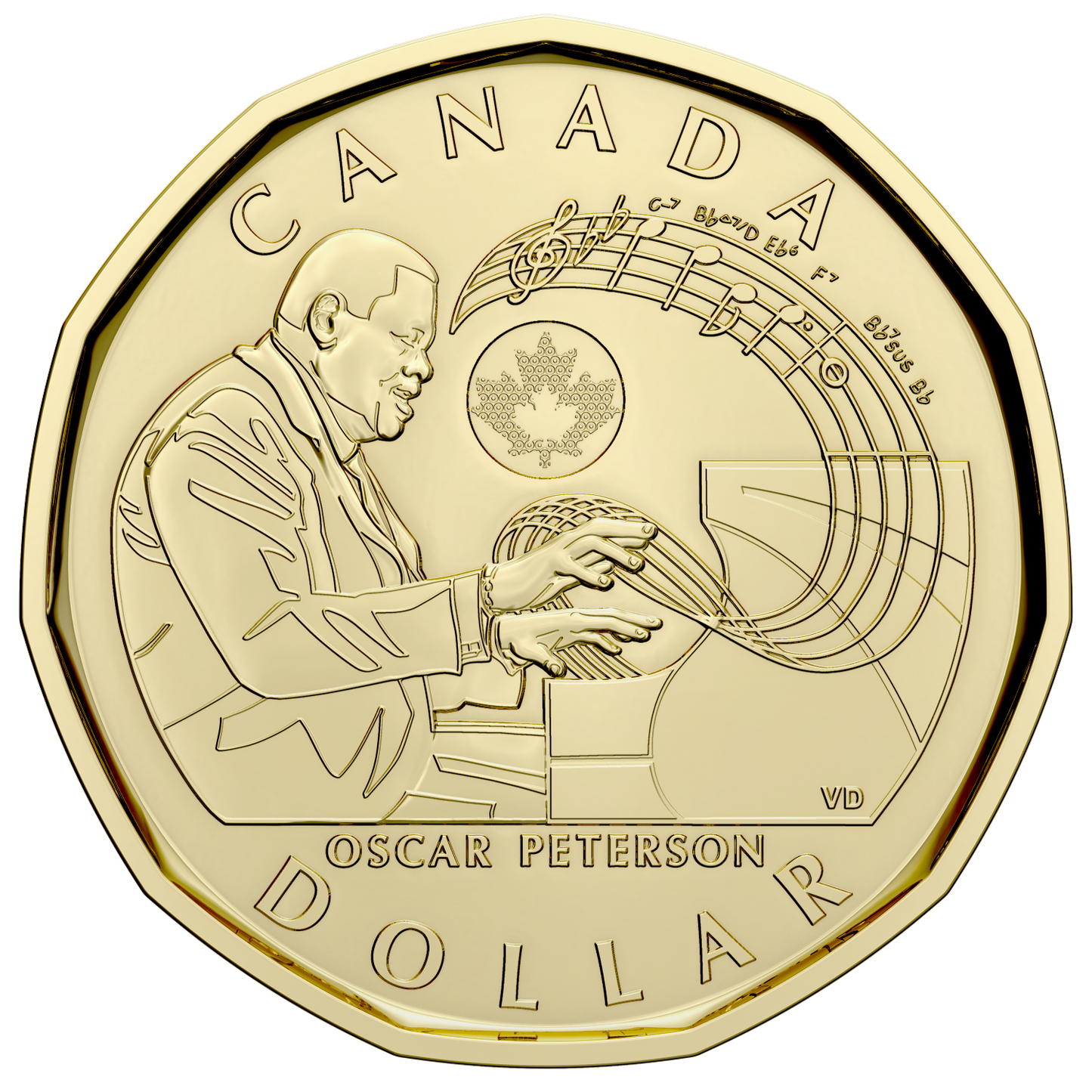 2022 Canada $1 Mixed Oscar Peterson Original Roll of 25pcs