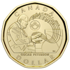 2022 Uncoloured Canada $1 Celebrating Oscar Peterson Loon Brilliant Uncirculated (MS-63)