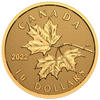 2022 Canada $10 Everlasting Maple Leaf 1/20oz. Pure Gold Coin (No Tax)