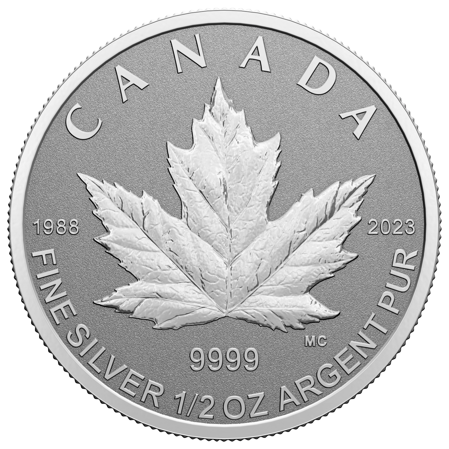 2023 Canada 35th Anniversary of the Silver Maple Leaf Silver Fractional Set (No Tax)