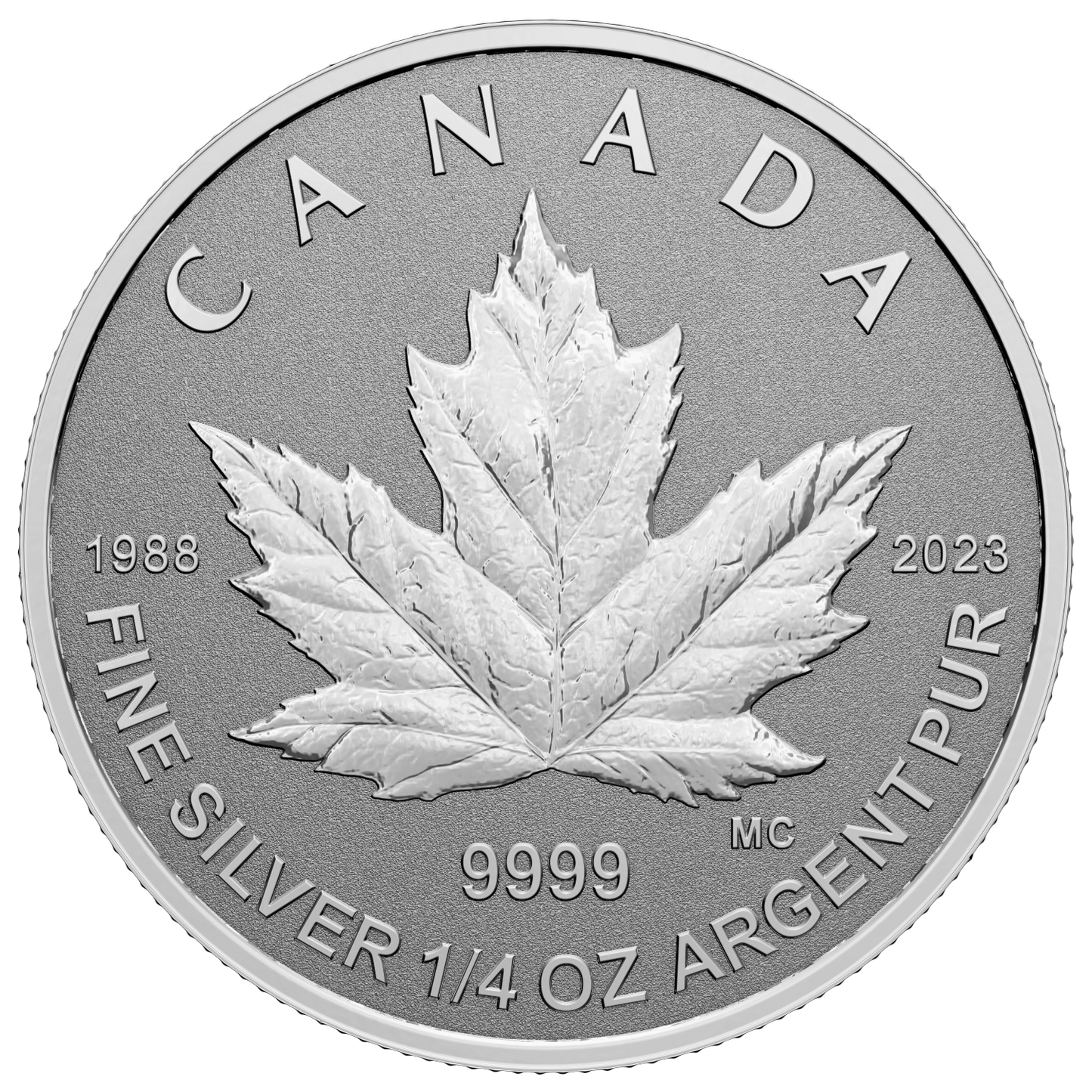 2023 Canada 35th Anniversary of the Silver Maple Leaf Silver Fractional Set (No Tax)