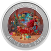 2022 Canada 50-cent Santa's Sleigh Lenticular Coin