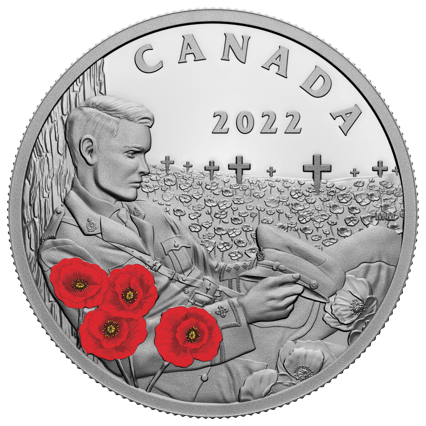 2022 Canada $20 Remembrance Day Fine Silver (No Tax)