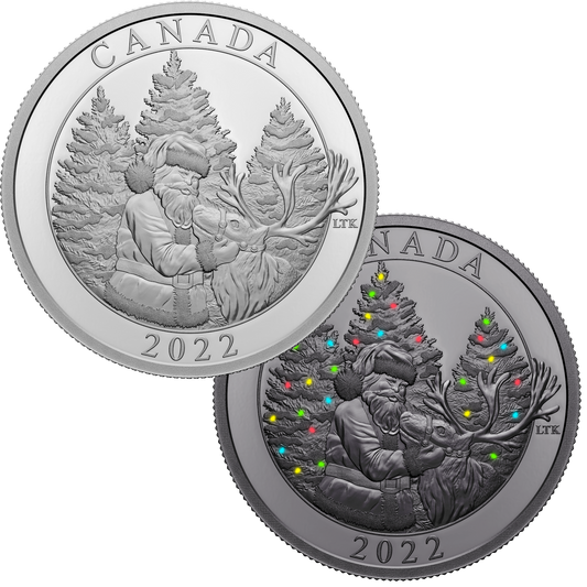 2022 Canada $50 The Magic of the Season Fine Silver Coin (No Tax)